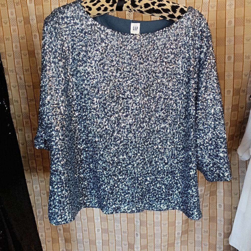 Gap Sequin blouse